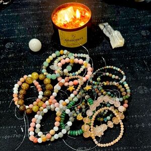 Custom Handmade Gemstones Bracelets